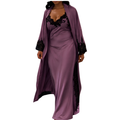 Lace Sleeve Robe & Matching Dress